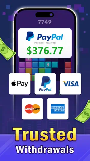 Block Puzzle: Cash Out Blitz! screenshot 1