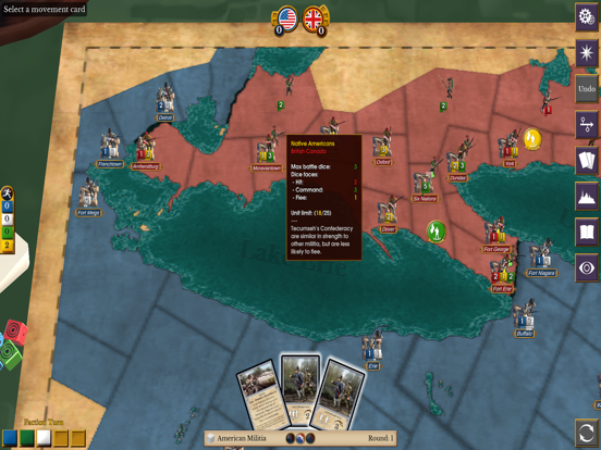 1812: The Invasion of Canada iPad screenshot