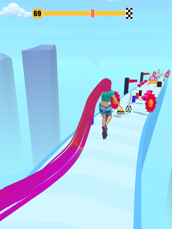 Screenshot #6 pour Simulateur Coupe de cheveux 3D