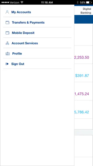 UNFCU Digital Banking screenshot 2