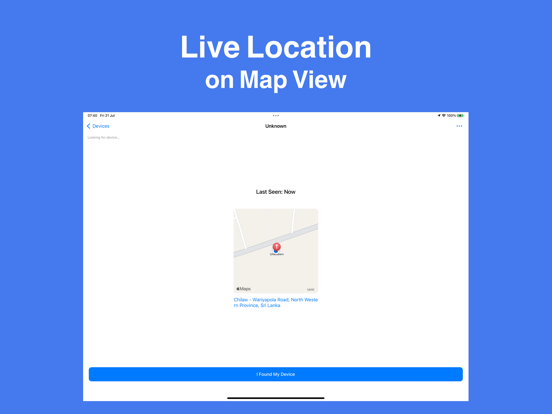 Screenshot #6 pour Device Tracker - Find my Air