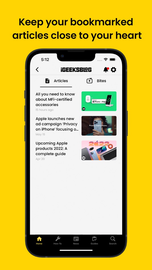 #5. iGeeksBlog - Tech News & Tips (iOS) 由: iGeeks Media Pvt Ltd.