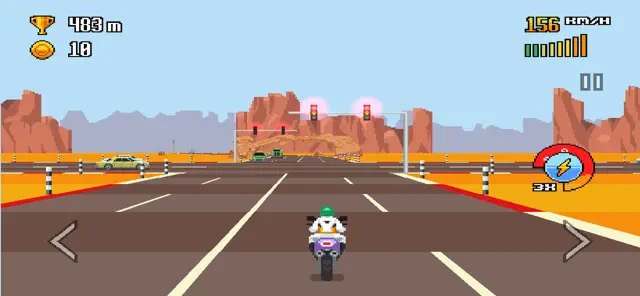 Retro Highway screenshot 2