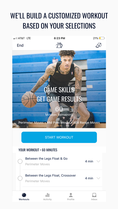 Pure Sweat Basketball Workoutsのおすすめ画像3