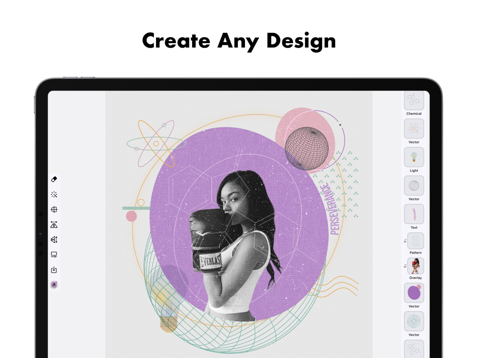 #1. Creatic: Graphic Design Editor (iOS) 게시자: DELIX SOFTWARE SH.P.K