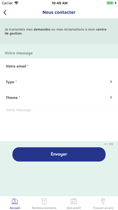 uMEn-Santé Screenshot
