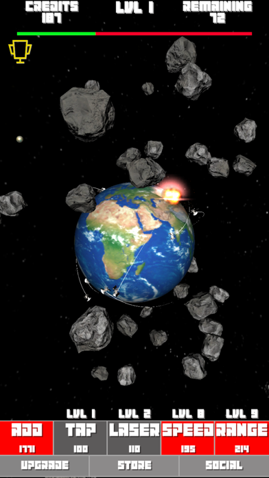 Asteroid Storms Screenshot 2 of 5