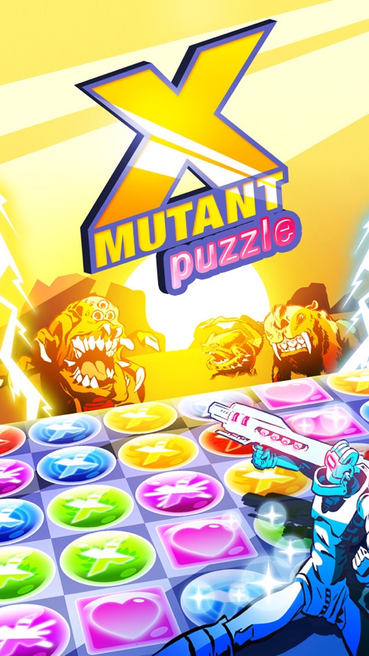 #1. X Mutant Puzzle (iOS) 由: Alexandre Minard