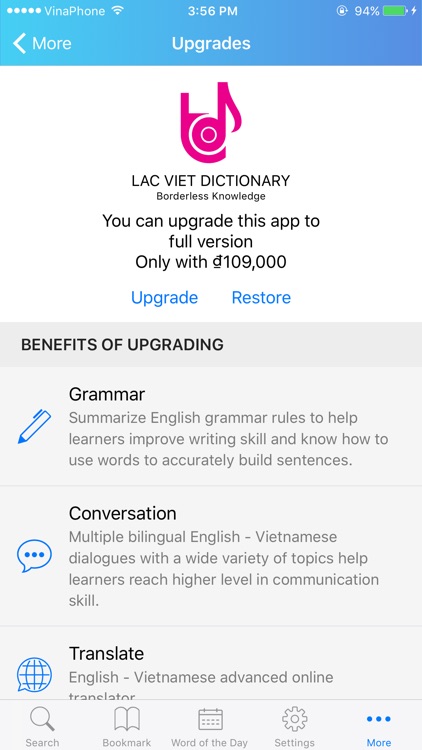 Ultimate Lac Viet Dictionary screenshot-4