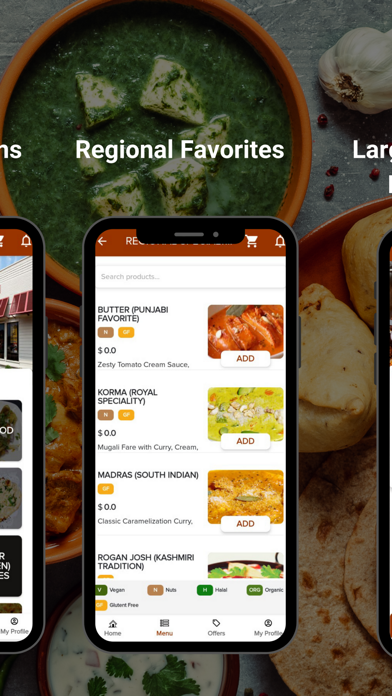 Rajput Indian Cuisine Screenshot