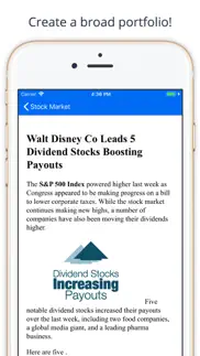 wall street : invest advisor iphone screenshot 2