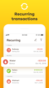 Checkbook - Account Tracker screenshot