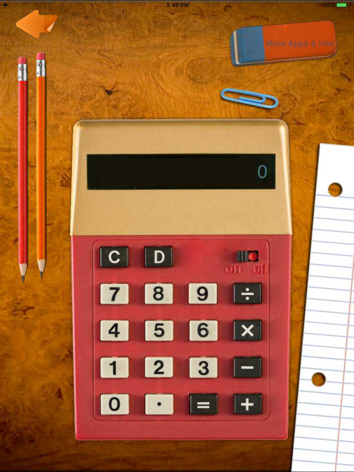 #4. RealCalc: Fun Calculator Skins (iOS) 由: Rodrigo Belloso