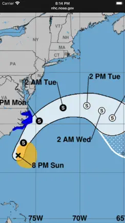 Hurricane Center iPhone image 2