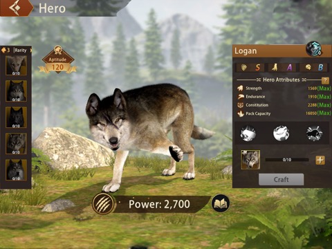 Wolf Game: Wild Animal Warsのおすすめ画像4