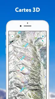 cartes 3d ski rando peakvisor iPhone Captures Décran 2