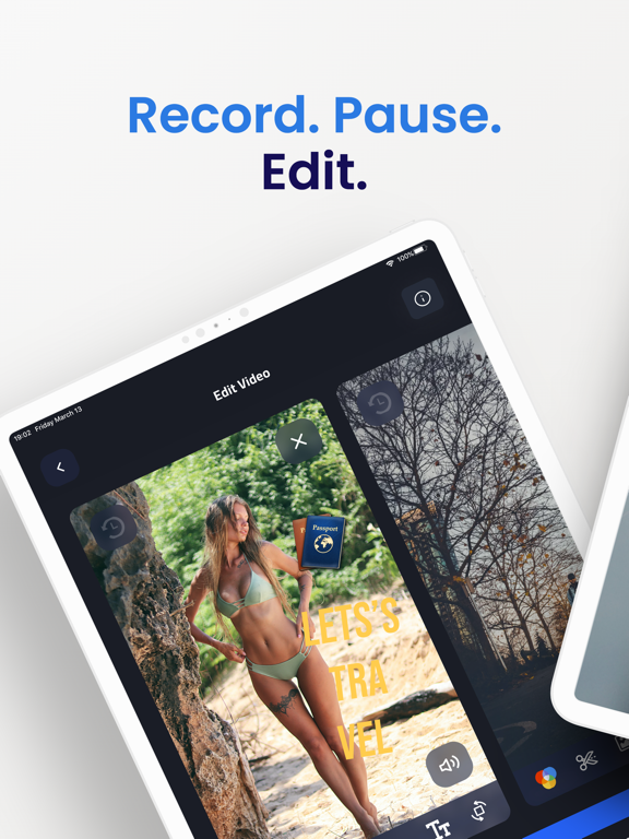Screenshot #4 pour VideoCam+ Video Recorder Edit
