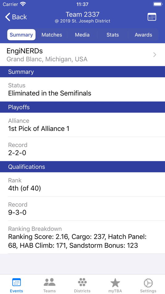 #10. The Blue Alliance (iOS) 由: The Blue Alliance, Inc.