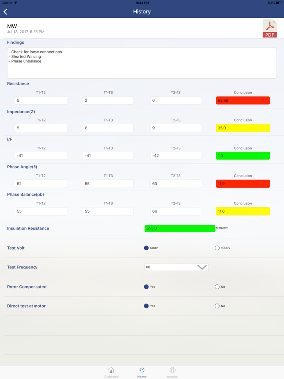 Screenshot #5 pour MOTOR GENIE® Condition Calc™