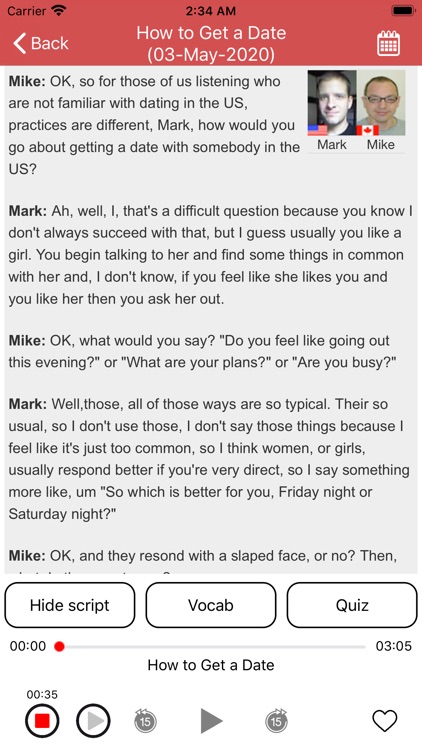 English Listening - Daily