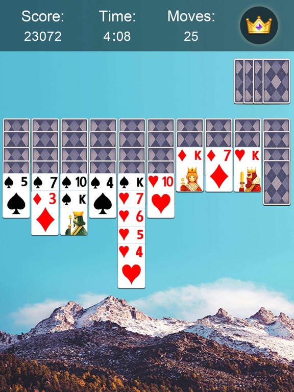 Screenshot #5 pour Spider Solitaire．