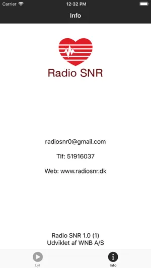 Radio SNR screenshot 2