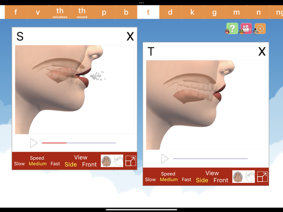Speech Tutor iPad app afbeelding 1