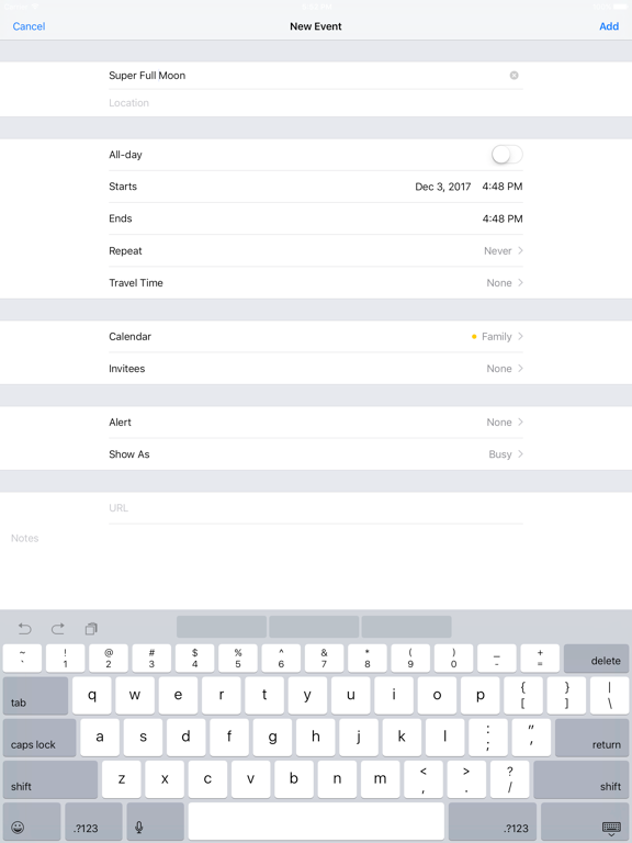 Supermoon iPad screenshot 4 - Weather app