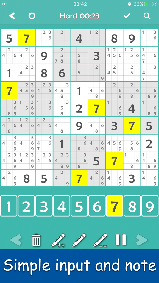 #2. Sudoku World - Brainstorming!! (iOS) Podle: Chaohsien Lee