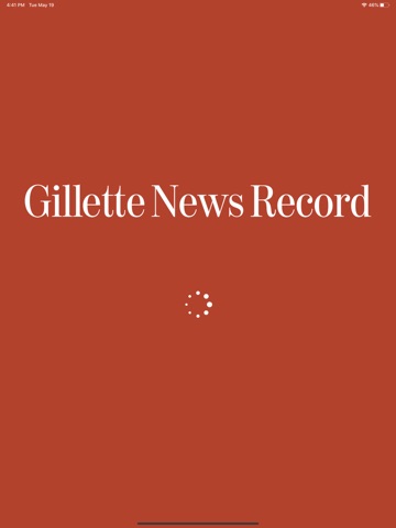 Gillette News Record iPad screenshot