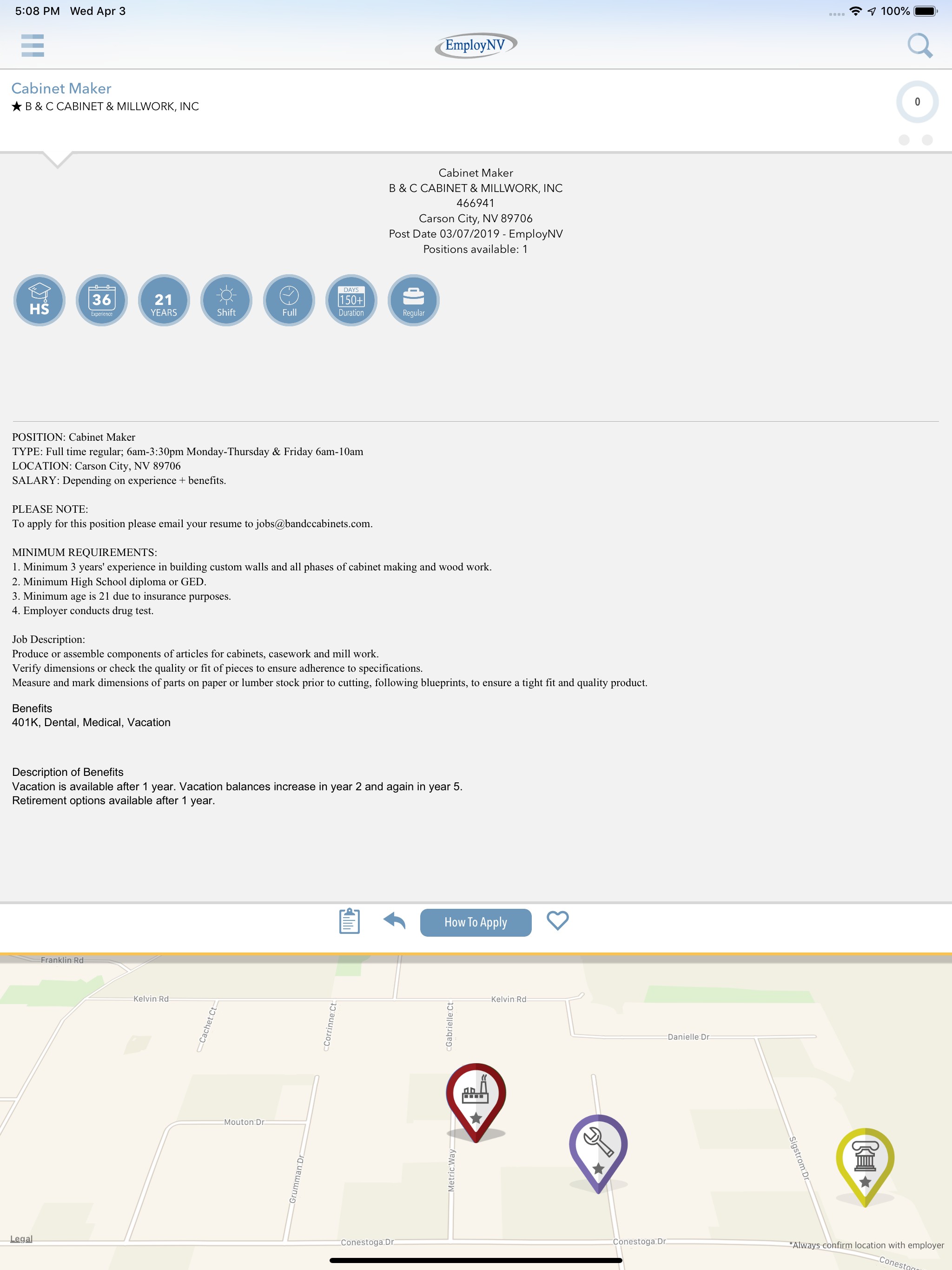 EmployNV screenshot 7