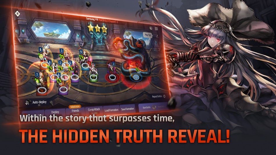 #4. Brave Nine - Strategy RPG (iOS) 게시자: NEOWIZ