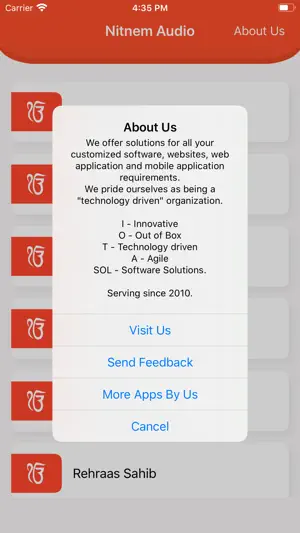 Nitnem Audio screenshot 3
