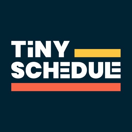 Tiny Schedule: Scheduling App