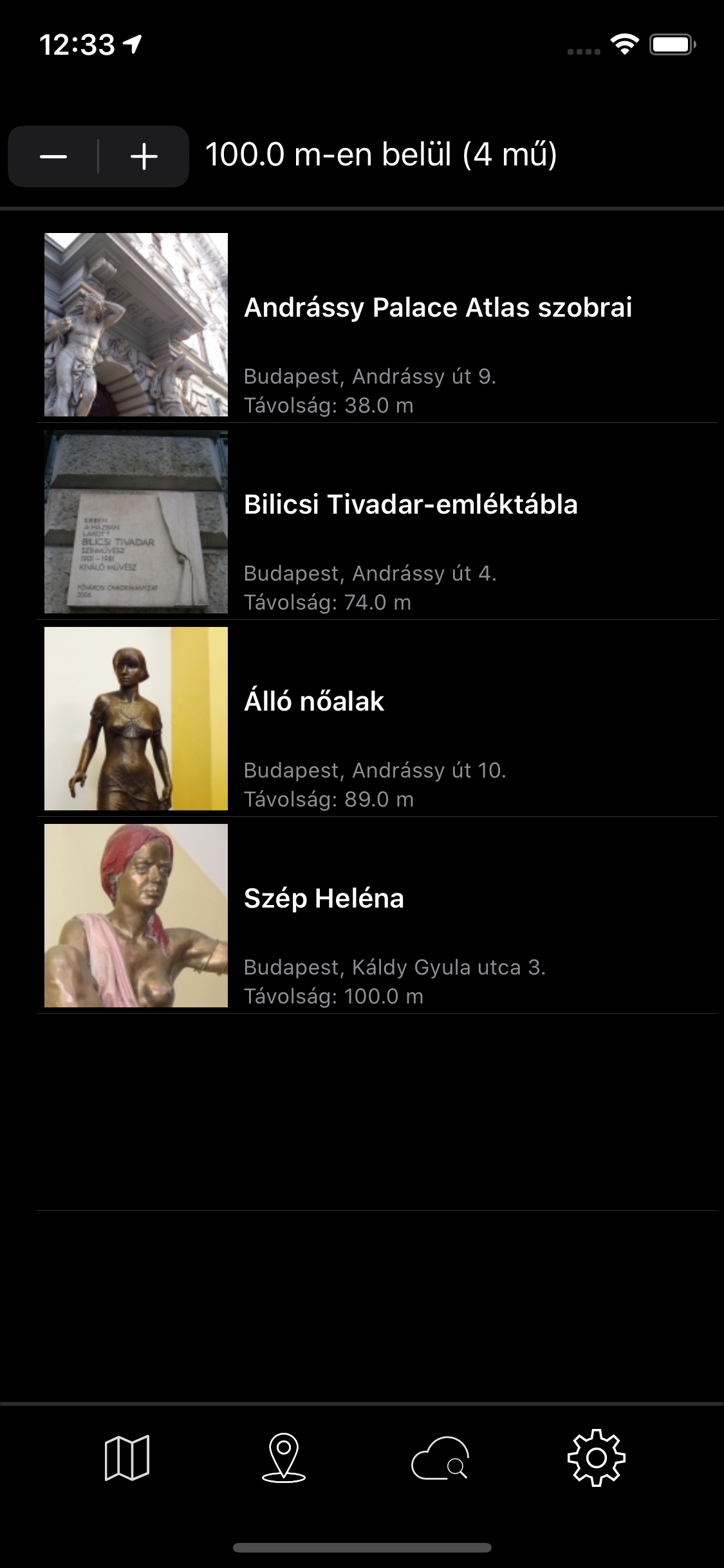 Szoborkereső