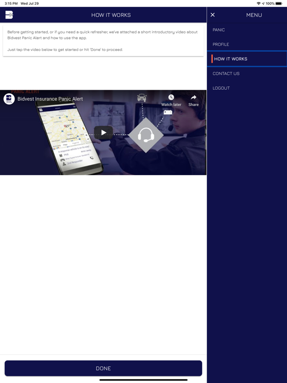 Screenshot #5 pour Bidvest Panic Alert