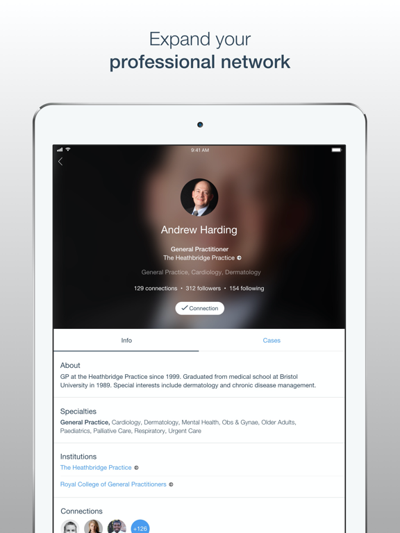 MedShr: The App for Doctors iPad screenshot