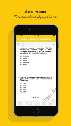 aöf çıkmış sorular screenshot 3