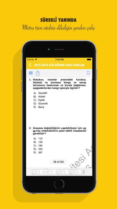 aöf çıkmış sorular iPhone screenshot