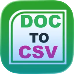 CSV Exporter - for MS Word app icon