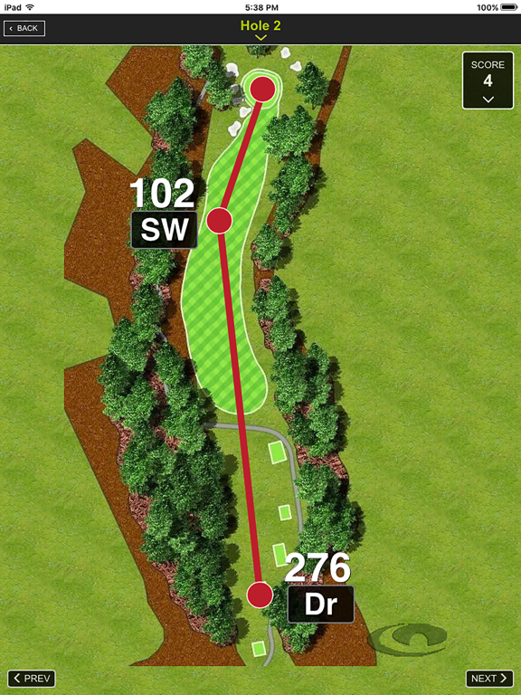 SkyGolf 360 iPad screenshot