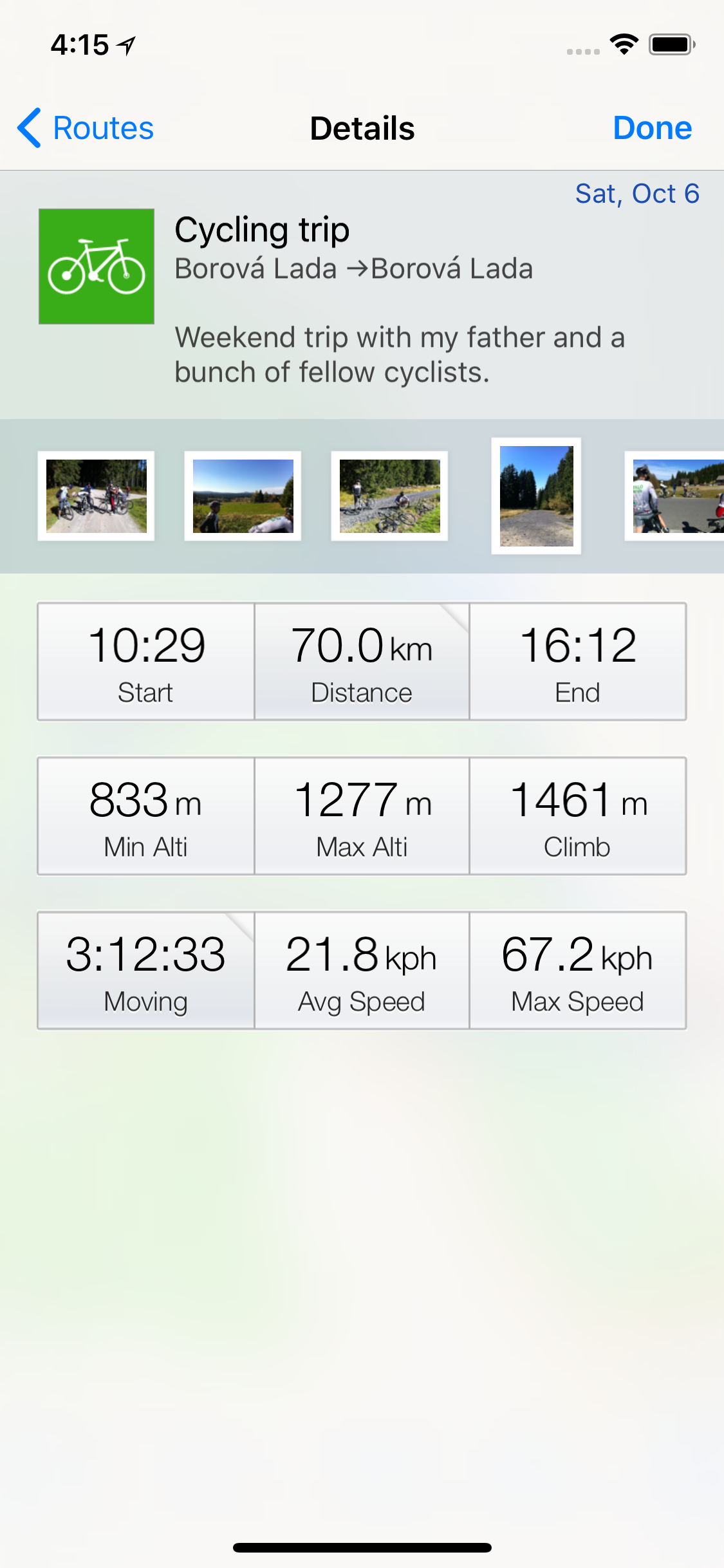 Routie ~ GPS Sports Tracker