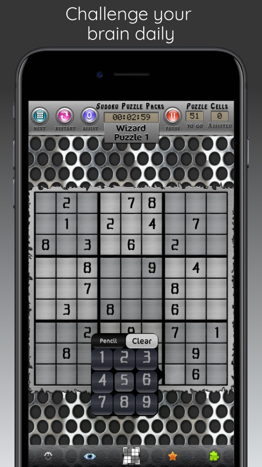 #2. Sudoku Puzzle Packs (iOS) Av: Thumb Wizards
