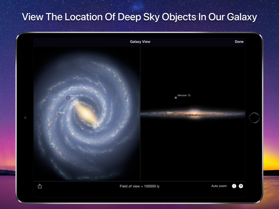 SkySafari iPad app afbeelding 4