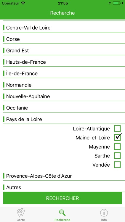 Campings & Aires France