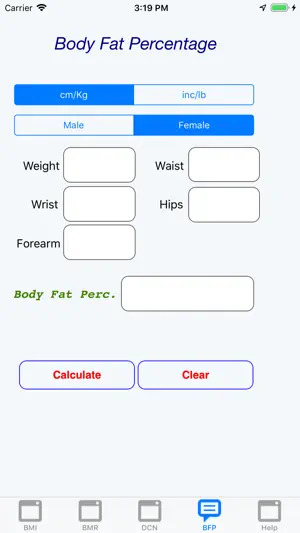 BMI,BMR and more screenshot 4
