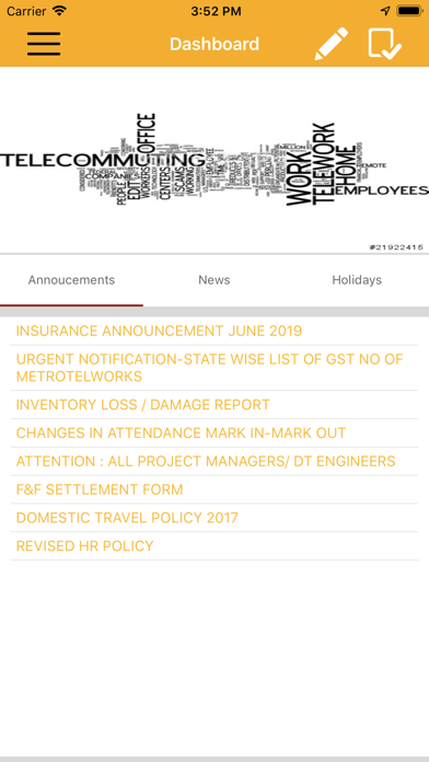 Metro HRMS Screenshot 1 of 5