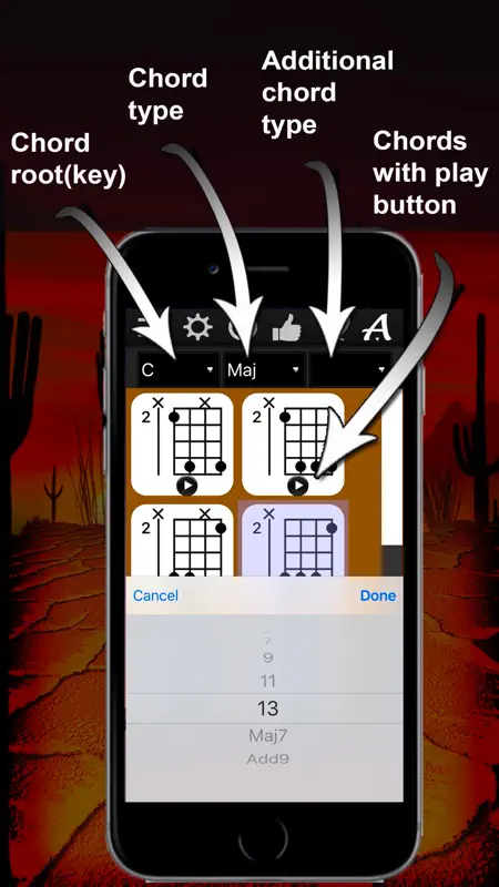 Banjo Chords Compass screenshot 3 of 5