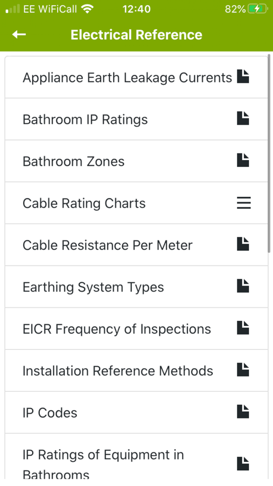 #2. Electrical Tools and Reference (iOS) 由: Pro Certs Software Ltd