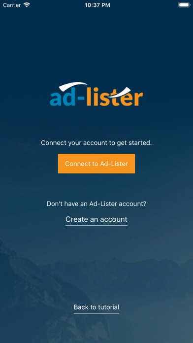 Ad-Lister Screenshot